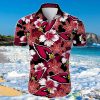 Arizona Cardinals Hawaiian Shirt Tropical Flower Short Sleeve Product Photo 1