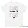 Arizona Diamondbacks D Backs Shirt - 500 Men’s Classic Tee Gildan