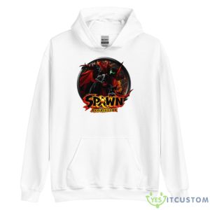 Armagedon Graphic Hellspawn Shirt - Unisex Heavy Blend Hooded Sweatshirt