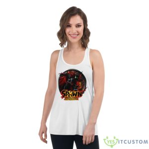 Armagedon Graphic Hellspawn Shirt - Women's Flowy Racerback Tank