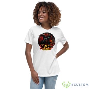 Armagedon Graphic Hellspawn Shirt - Women's Relaxed Short Sleeve Jersey Tee