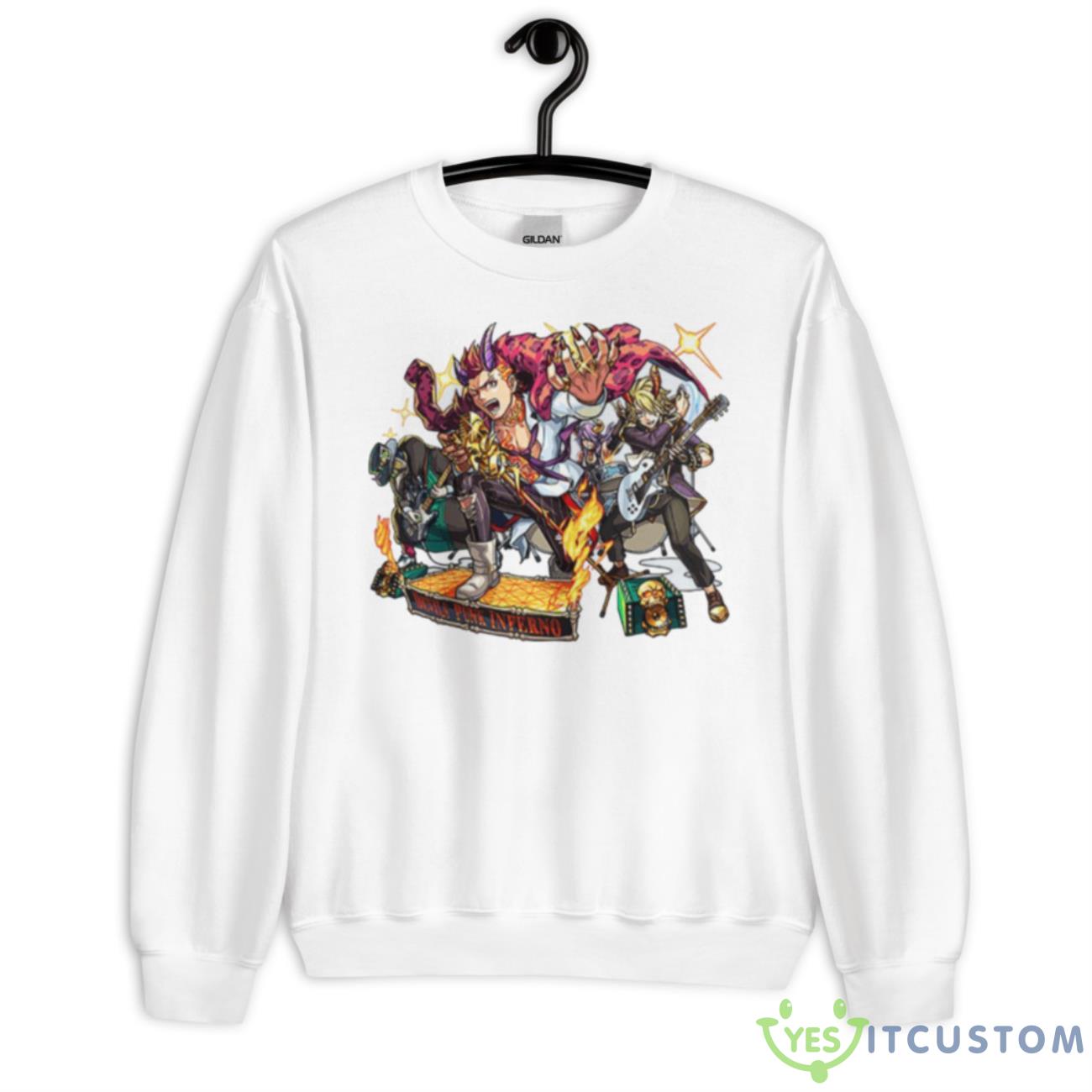 Ascension Devils Punk Inferno Shirt 2 Ascension Devils Punk Inferno Shirt - Unisex Heavy Blend Crewneck Sweatshirt