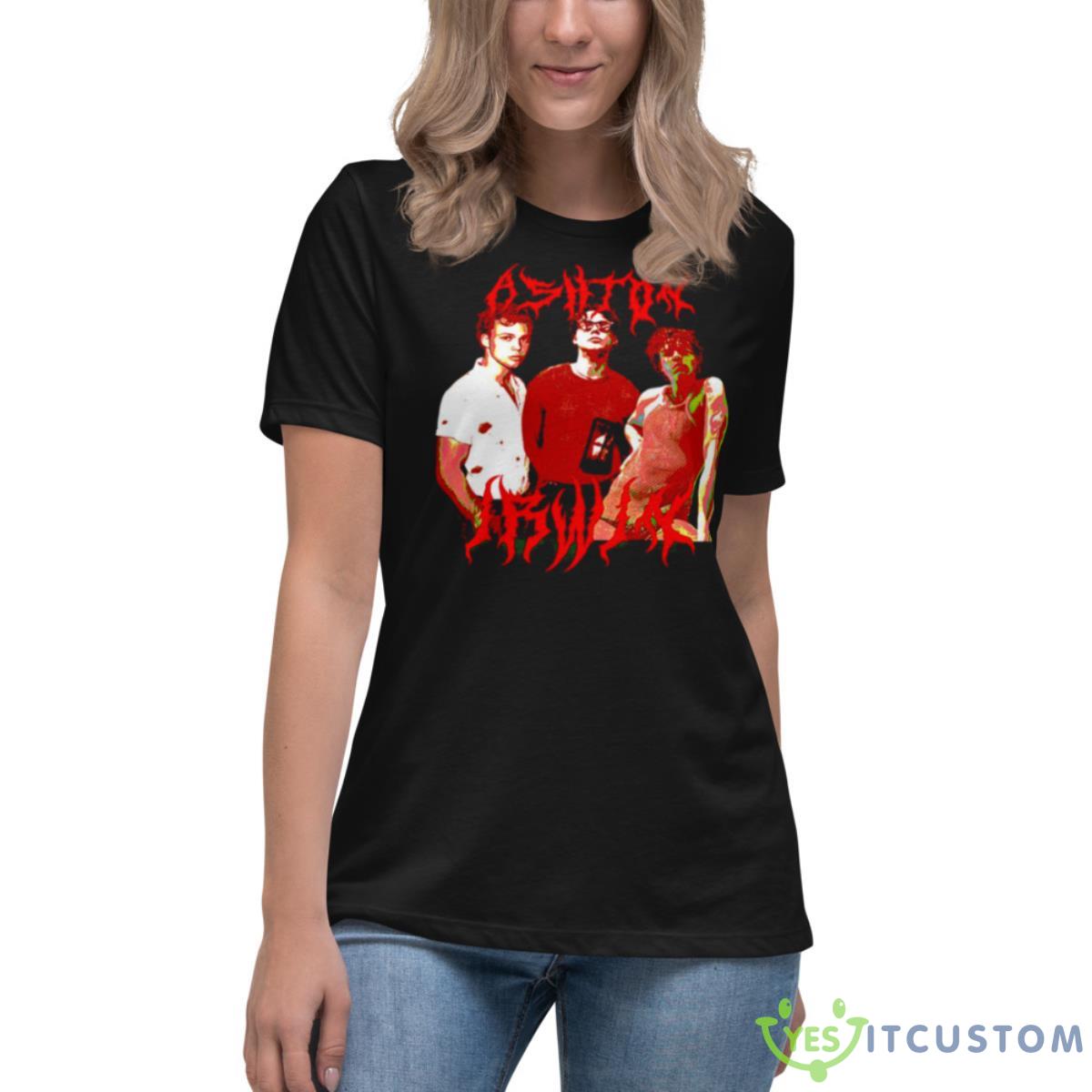 Ashton Irwin Shirt 6 Ashton Irwin Shirt - Women's Relaxed Short Sleeve Jersey Tee