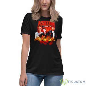 Ashton Irwin T Shirt - Women's Relaxed Short Sleeve Jersey Tee