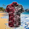 Atlanta Falcons Hawaiian Shirt Palm Tree Pattern Product Photo 1