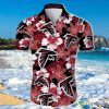 Atlanta Falcons Hawaiian Shirt Tropical Flower Short Sleeve Product Photo 1
