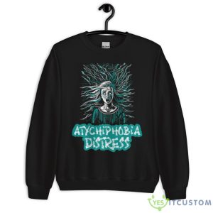 Atychiphobia Distress Horror Shirt - Unisex Crewneck Sweatshirt