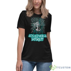 Atychiphobia Distress Horror Shirt - Women's Relaxed Short Sleeve Jersey Tee