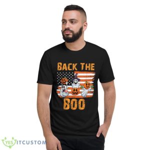 Back The Boo American Flag Costume Halloween T-Shirt Product Photo 2