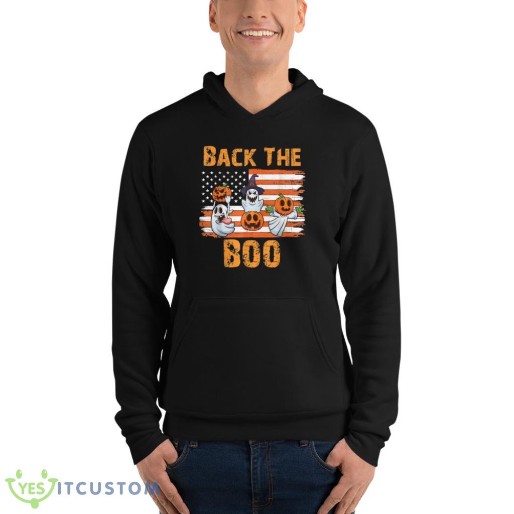 Back The Boo American Flag Costume Halloween T-Shirt 13 Back The Boo American Flag Costume Halloween T-Shirt Product Photo 4