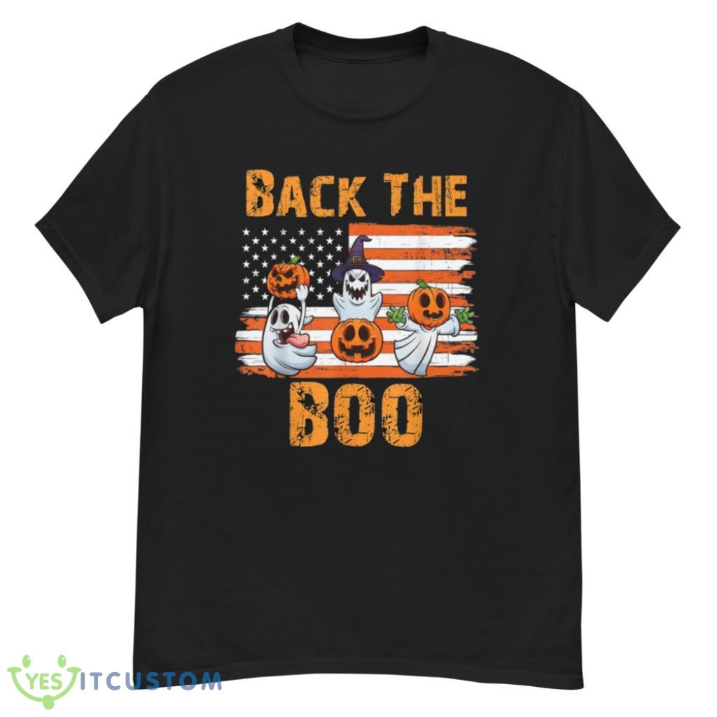 Back The Boo American Flag Costume Halloween T-Shirt 12 Back The Boo American Flag Costume Halloween T-Shirt Product Photo 1