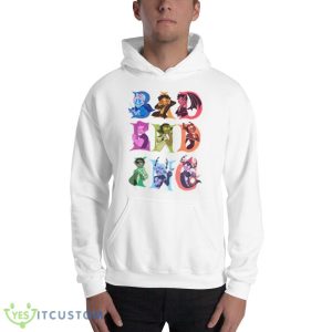 Bad Ending Friends Complete Set The Owl House Golden Guard White T Shirts - 18500 Unisex Heavy Blend Hooded Sweatshirt