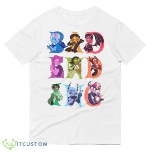 Bad Ending Friends Complete Set The Owl House Golden Guard White T Shirts - 980 Lightweight Fashion Short Sleeve T-Shirt