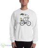 Bicycle Peanuts Snoopy Woodstock White T Shirts - 18000 Unisex Heavy Blend Crewneck Sweatshirt
