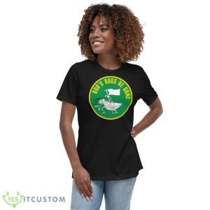 Bob’s Bugs Be Gone Good Luck Charlie Design Funny T Shirt 10 Bob’s Bugs Be Gone Good Luck Charlie Design Funny T Shirt - 6400 Women's Relaxed Short Sleeve Jersey Tee