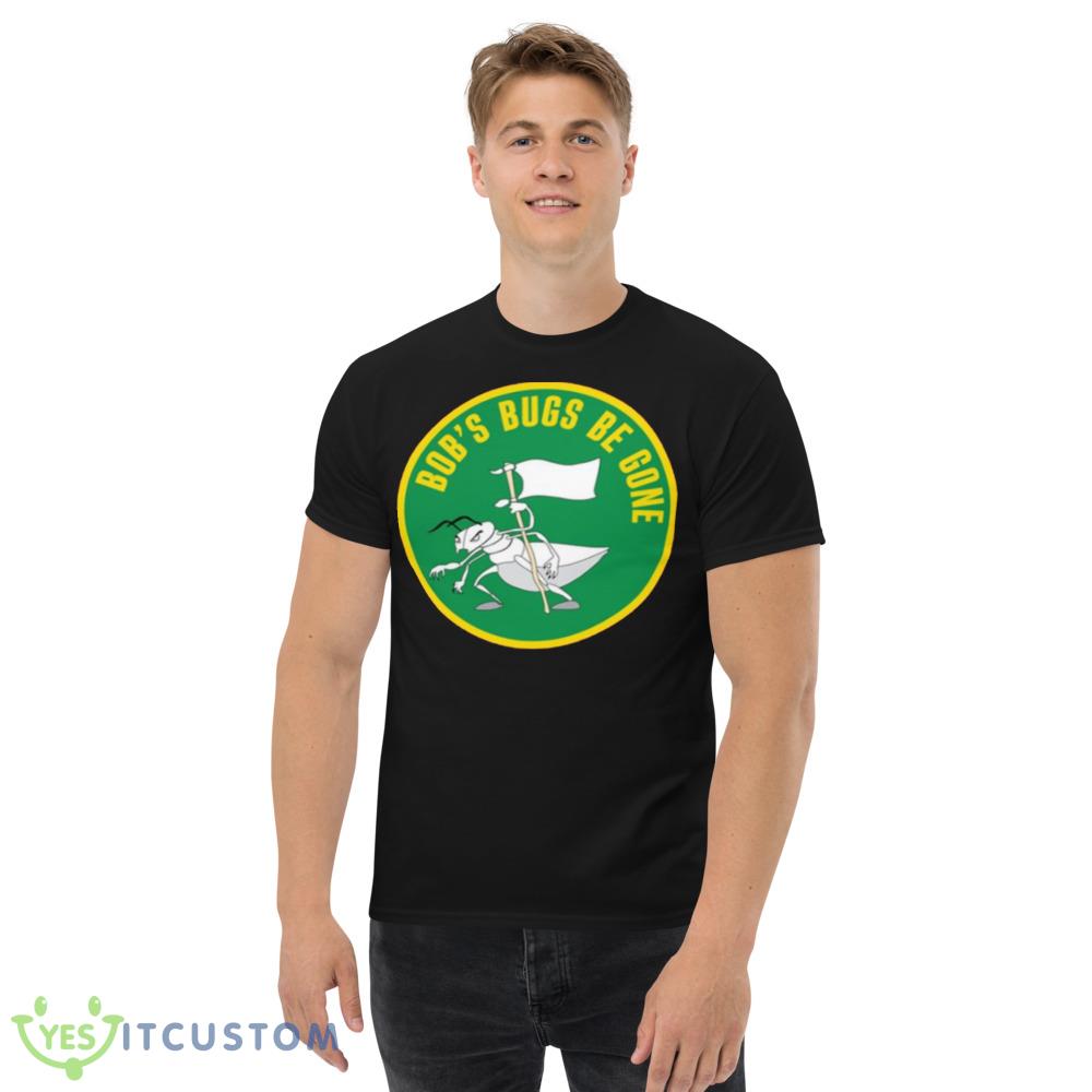 Bob’s Bugs Be Gone Good Luck Charlie Design Funny T Shirt 7 Bob’s Bugs Be Gone Good Luck Charlie Design Funny T Shirt - Men’s Classic Tee Gildan 5000