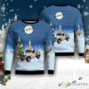 Bush Fire Service Light Tanker Ugly Sweater Christmas - Bush Fire Service Light Tanker Ugly Sweater_1