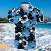 Carolina Panthers Hawaiian Shirt Tropical Flower Short Sleeve Product Photo 1