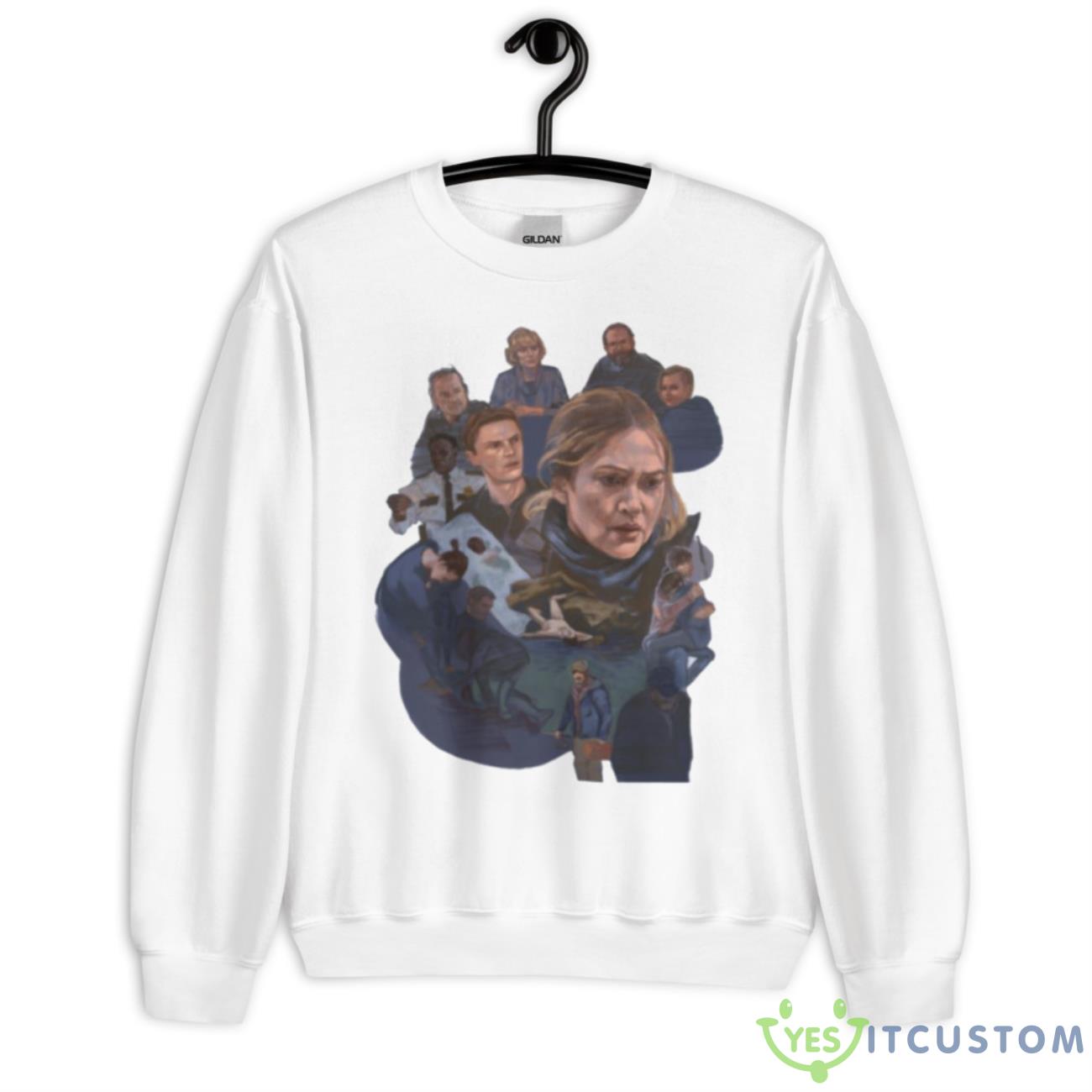 Cartoon Design Mare Of Easttown Character Shirt 2 Cartoon Design Mare Of Easttown Character Shirt - Unisex Heavy Blend Crewneck Sweatshirt