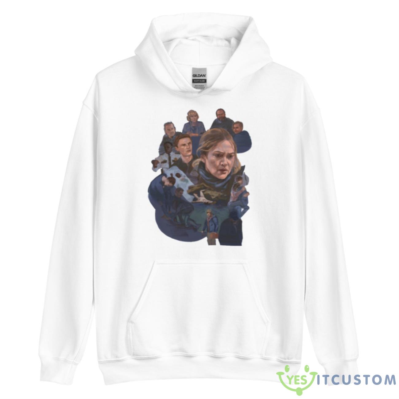 Cartoon Design Mare Of Easttown Character Shirt 3 Cartoon Design Mare Of Easttown Character Shirt - Unisex Heavy Blend Hooded Sweatshirt