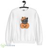 Cat In Pumpkin Cute Halloween T-Shirt Product Photo 1