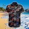 Chicago Bears Hawaiian Shirt Palm Tree Pattern Product Photo 1