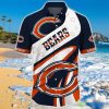 Chicago Bears Hawaiian Shirt Short Sleeve Big Logo Product Photo 1