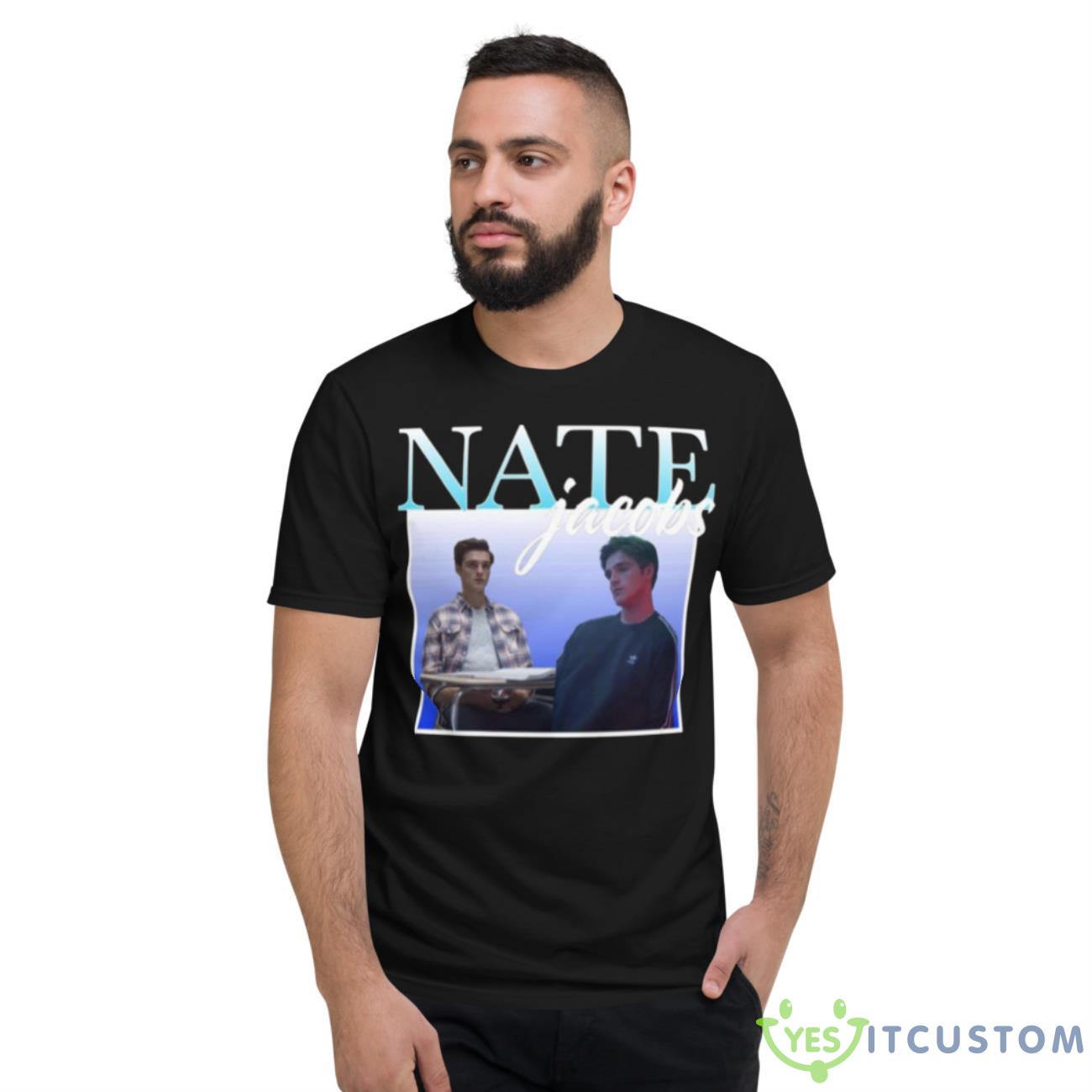 Collage Design Nate Jacob Elordi Shirt 2 Collage Design Nate Jacob Elordi Shirt - Short Sleeve T-Shirt