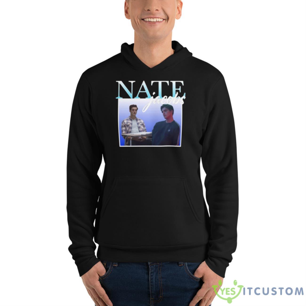 Collage Design Nate Jacob Elordi Shirt 4 Collage Design Nate Jacob Elordi Shirt - Unisex Fleece Pullover Hoodie