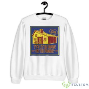 Contour Logo Yellow Little House On The Prairie Shirt - Unisex Heavy Blend Crewneck Sweatshirt