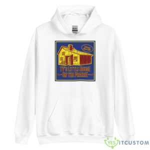 Contour Logo Yellow Little House On The Prairie Shirt - Unisex Heavy Blend Hooded Sweatshirt