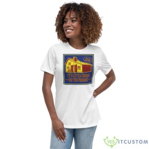 Contour Logo Yellow Little House On The Prairie Shirt - Women's Relaxed Short Sleeve Jersey Tee