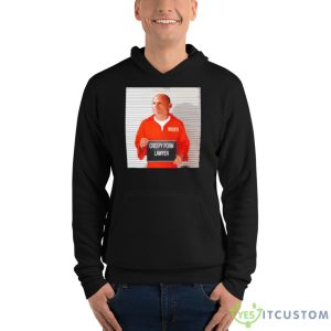Creepy Porn Lawyer Shirt - Unisex Fleece Pullover Hoodie
