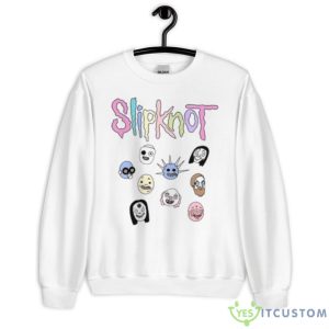Cute Slipknot Character Cartoon Shirt - Unisex Heavy Blend Crewneck Sweatshirt
