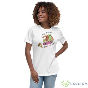 Dang I Heard I Fell Off Again Frog Shirt - Women's Relaxed Short Sleeve Jersey Tee