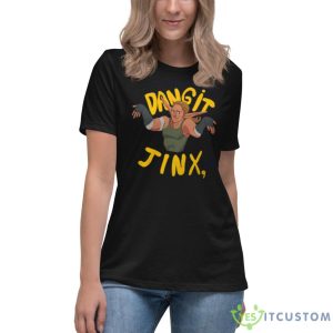 Dangit Jinx Jak And Daxter Shirt 11 Dangit Jinx Jak And Daxter Shirt - Women's Relaxed Short Sleeve Jersey Tee