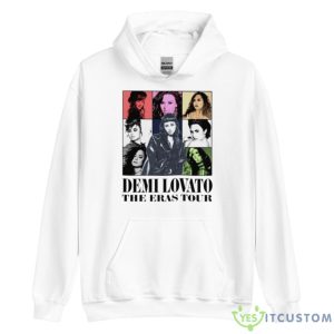 Demi Lovato The Eras Tour Shirt - Unisex Heavy Blend Hooded Sweatshirt