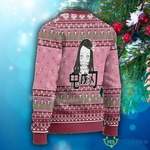 Demon Slayer Nezuko Kamado Anime Ugly Christmas Sweater Xmas Gift 4 Demon Slayer Nezuko Kamado Anime Ugly Christmas Sweater Xmas Gift - Demon Slayer Nezuko Kamado Anime Ugly Christmas Sweater Xmas Gift_2
