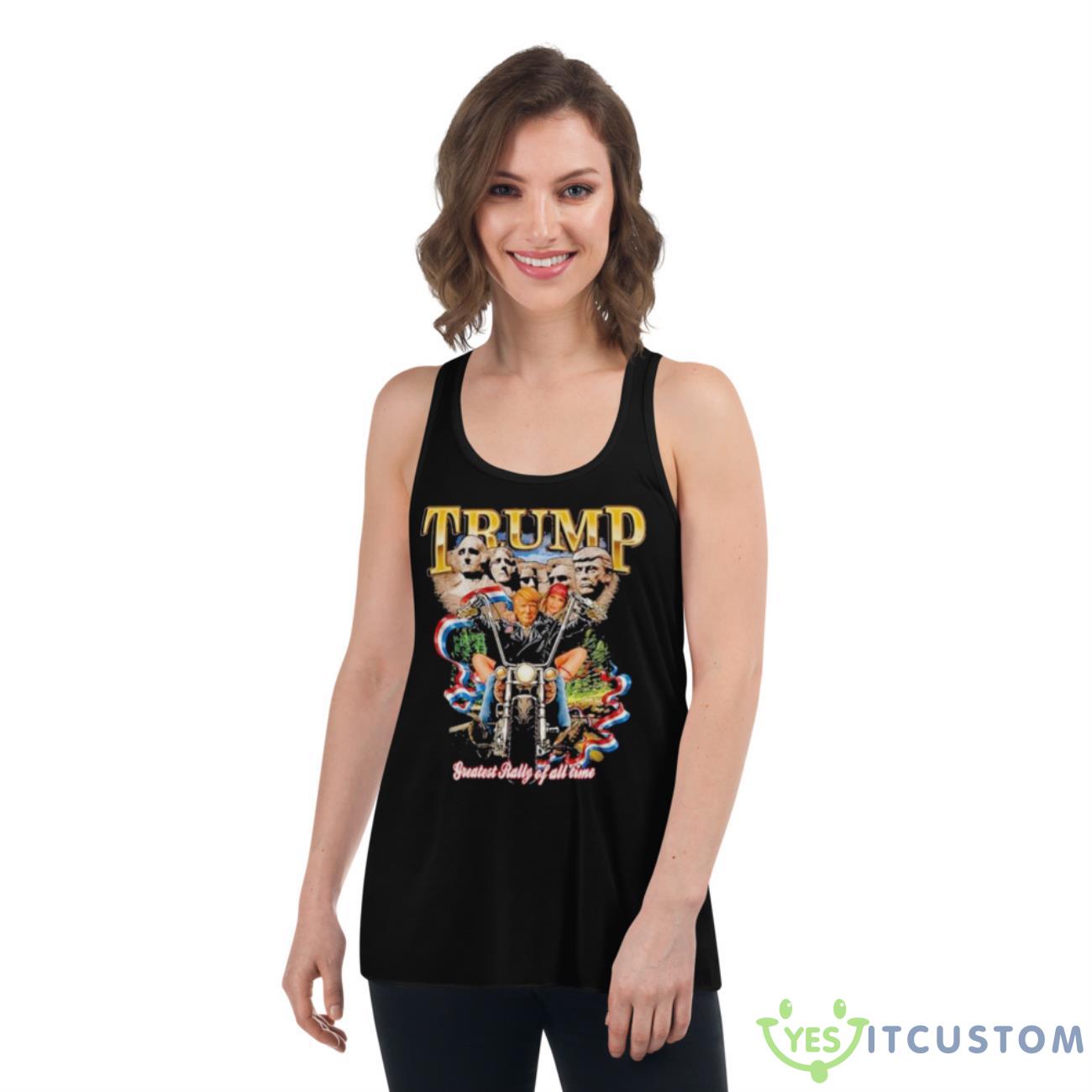 Donald Trump Greatest Rally Of All Time Shirt 5 Donald Trump Greatest Rally Of All Time Shirt - Women's Flowy Racerback Tank