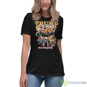 Donald Trump Greatest Rally Of All Time Shirt 11 Donald Trump Greatest Rally Of All Time Shirt - Women's Relaxed Short Sleeve Jersey Tee