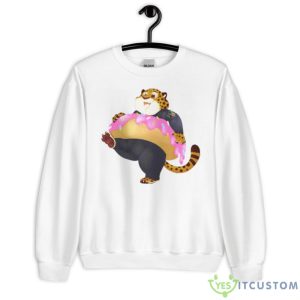 Donut Clawhauser Zootopia Shirt - Unisex Heavy Blend Crewneck Sweatshirt