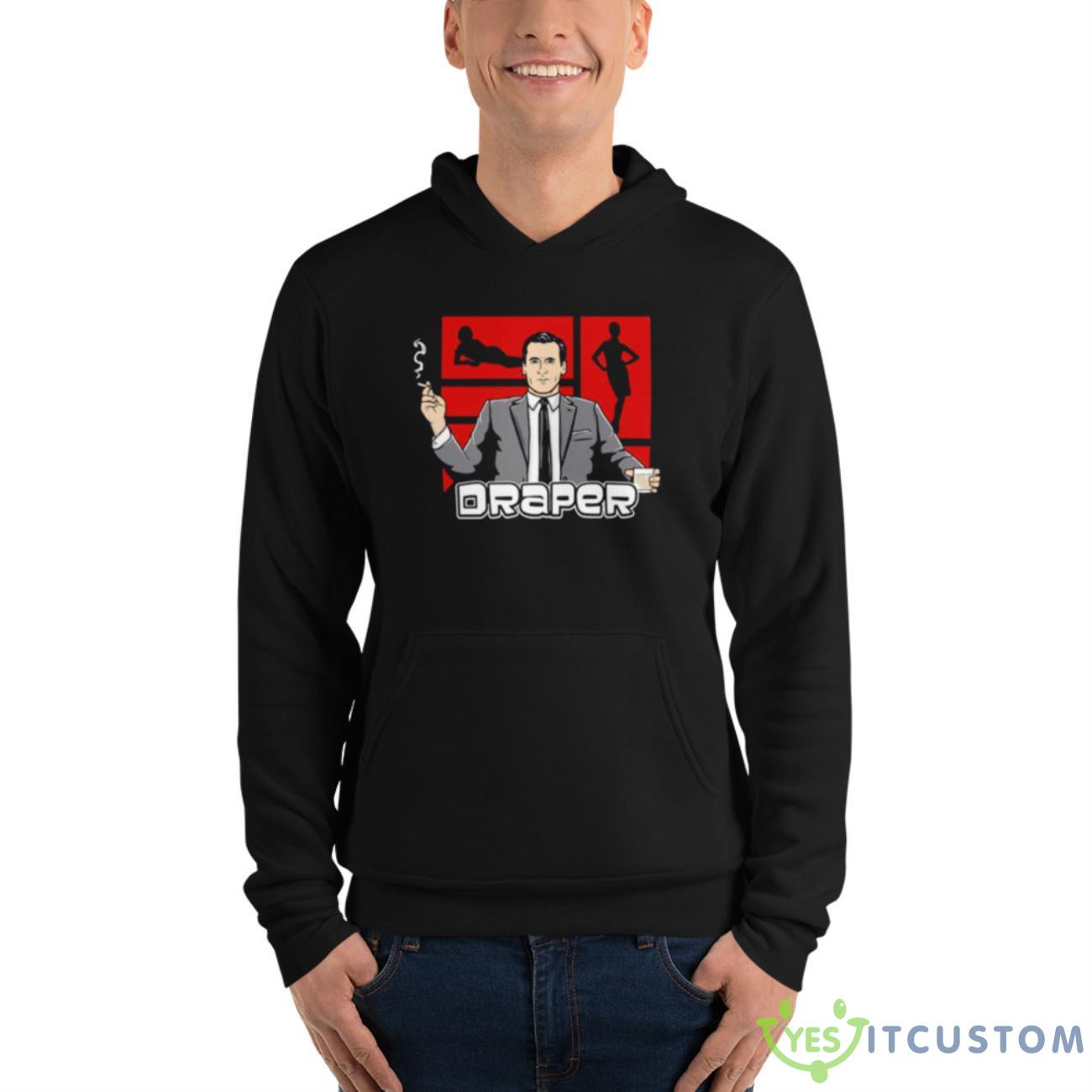 Draper Scene Mad Men Tv Show Shirt 4 Draper Scene Mad Men Tv Show Shirt - Unisex Fleece Pullover Hoodie