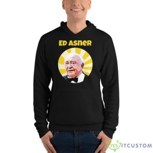 Ed Asner The Legend Actor Shirt - Unisex Fleece Pullover Hoodie