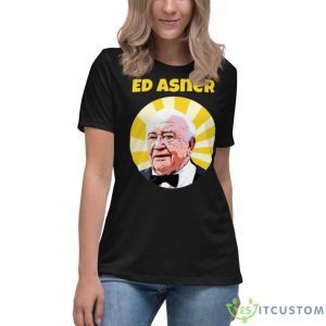 Ed Asner The Legend Actor Shirt - Women's Relaxed Short Sleeve Jersey Tee