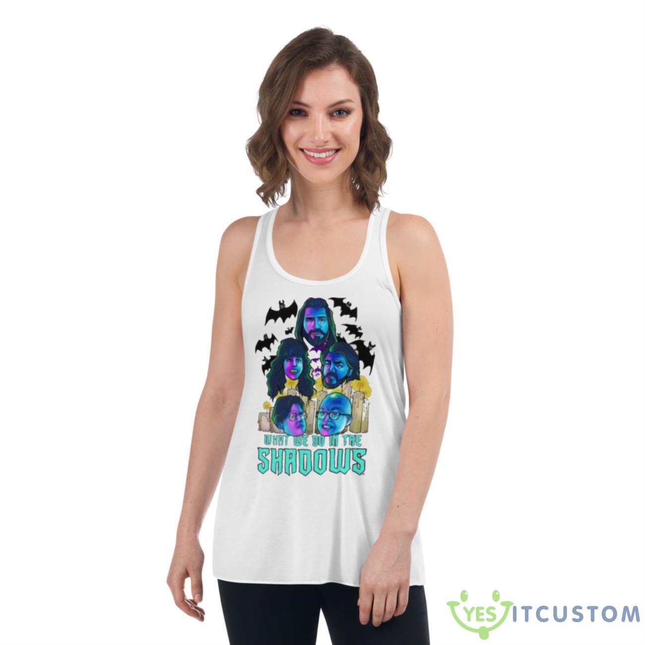 Fanart What We Do In The Shadows Shirt 4 Fanart What We Do In The Shadows Shirt - Women's Flowy Racerback Tank