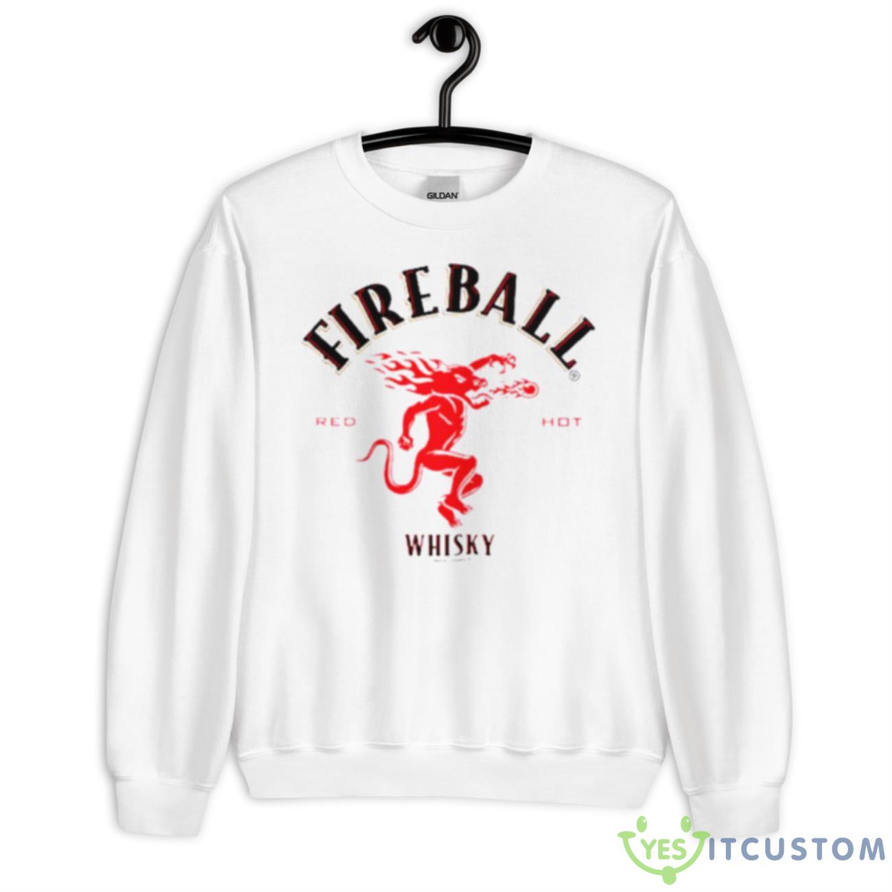 Fireball Whisky Dragon Shirt 11 Fireball Whisky Dragon Shirt - Unisex Heavy Blend Crewneck Sweatshirt