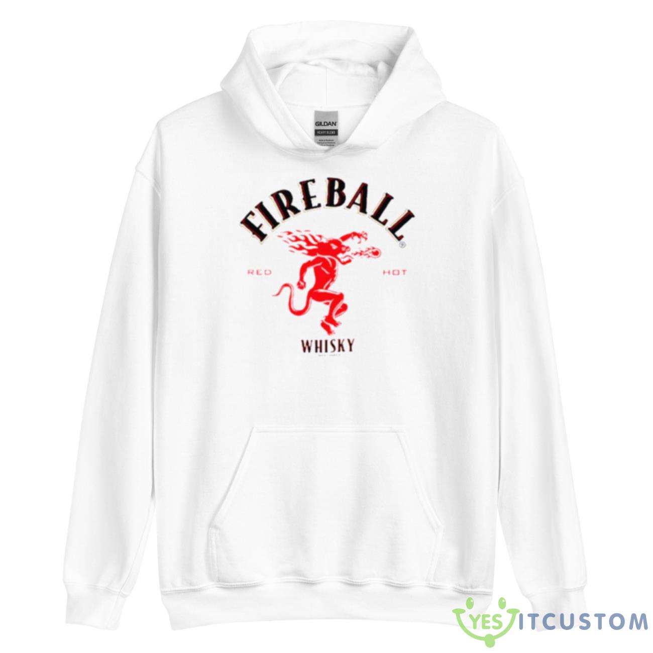Fireball Whisky Dragon Shirt 3 Fireball Whisky Dragon Shirt - Unisex Heavy Blend Hooded Sweatshirt