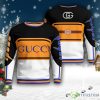 Gucci 3D Black Orange White 3D Ugly Sweater - Gucci 3D Black Orange White 3D Ugly Sweater_1