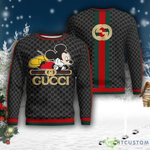Gucci Mickey Mouse 3D Ugly Sweater For Men And Women - Gucci Mickey Mouse 3D Ugly Sweater_1