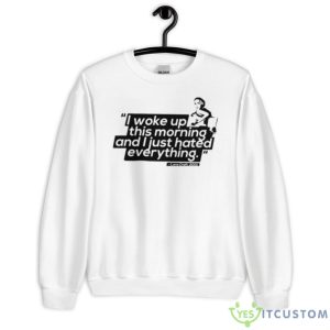 I Just Hated Everything Lara Croft Tomb Raider Shirt - Unisex Heavy Blend Crewneck Sweatshirt